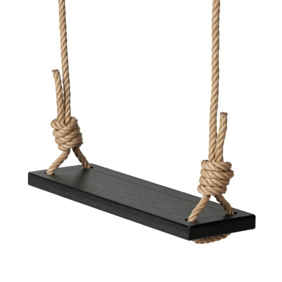 Live Casual The Original Poly Tree Swing, Black