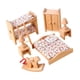 thumbnail image 5 of Juego de muebles de casa de muñecas de madera, decoración de casa de muñecas, suministros para casa de juegos, adornos DIY Habitación Infantil, 5 of 9