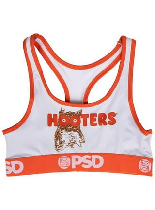 Hooters Hooters Restaurant Uniform Microfiber Blend Boy Shorts Underwear,  Orange - Extra Small
