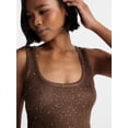 thumbnail image 4 of No Boundaries Sequin Sweater Tank Top, Women's and Women's Plus XXS-4X, 4 of 5