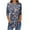 A-Multicolor, variant on AnuYalue 3/4 Length Sleeve Shirt for Women Dressy Button Up Tunic to Wear with Leggings 2025 Summer Floral Graphic Casual Henley Neck Shirts Fashion Comfy Flowy Long Tunics Tshirt
