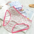 thumbnail image 5 of Uccdo 6 Pack Kids Toddler Underpants Children Girls Cotton Print Briefs Panties, 0-12Y, Random Color, 5 of 8