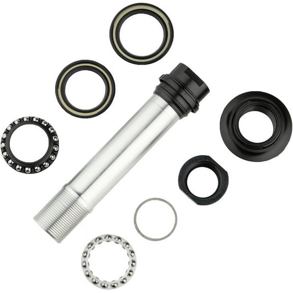 Shimano Hub Axle Set - Front, HB-MT400-B