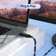 thumbnail image 3 of serony USB Type C to VGA Displays Cable 1080P Adapter for Television Notebook, 3 of 9