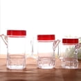 thumbnail image 4 of Conjunto de 2 dispensadores de botellas de vinagre y aceite de oliva acrílico 500ml / 380ml / 260ml shamjiam Frascos de botellas de aceite a prueba de fugas, 4 of 8