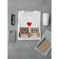 thumbnail image 3 of Cute Owls In Love.
 T-Shirt Men -SPIdeals Designs, Male x-Large, 3 of 4