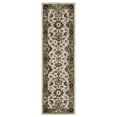 thumbnail image 2 of Oriental Weavers Hastings Area Rug - HA03W - 5'3" x 7'6" - in Ivory/ Green - Vintage Inspired, Stain Resistant, Family and Pet Friendly , Bedroom, Office Rug, 2 of 5