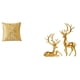 thumbnail image 1 of Elegante funda de cojín de ciervo para sala de estar, oficina, dormitorio, coche, esculturas decorativas, figuras de resina, decoración del hogar., 1 of 8