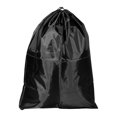 thumbnail image 1 of Unique Bargains 27.5' Height Clothes Storage Double Drawstring Bag for Camping, Black, 1 of 5