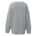 thumbnail image 6 of GYUJNB Womens Hello Fall Leopard Pumpkin Graphic Sweatshirt Crew Neck Oversized Long Sleeve Pullover Fall Thanksgiving Top,XXL, 6 of 6