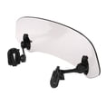 thumbnail image 1 of Motorcycle  Extension Heighten Windscreen Adjustable Wind Rain Air Deflector Add On Spoiler Screen for Universal Motorcycle Modification, 1 of 7