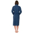 thumbnail image 2 of TowelSelections Women's Robe, Turkish Cotton Terry Shawl Bathrobe Medium/Large Bijou Blue, 2 of 5