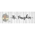 thumbnail image 2 of Jacobs, Billy 32x13 Black Ornate Wood Framed with Double Matting Museum Art Print Titled - Hi-Pumpkin, 2 of 4