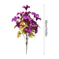 thumbnail image 3 of Dongrere Fall Artificial Flower Bush, Faux Autumn Floral Stems for Thanksgiving Farmhouse Indoor Home Decor, 19.7 Inch, E, 3 of 6
