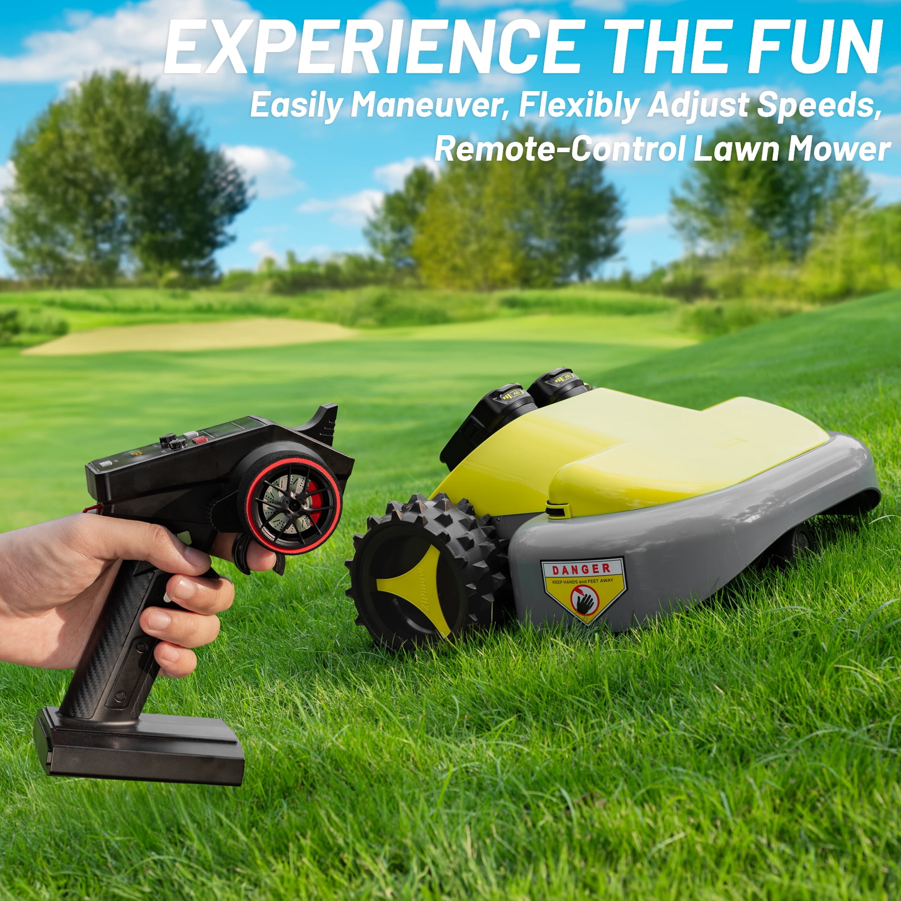 Replacement Remote Controller for ZIPmow Model A106-RC