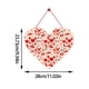 thumbnail image 3 of Apmemiss Clearance Valentine's Day Hanging Signs Welcome Love Hanging Signs Door Sign Wall Hanging Decoration Happy Valentine's Day Wall Door Sign Decoration for Valentine's Day Party Home Decor, 3 of 6
