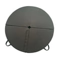 thumbnail image 1 of Estera protectora para baile en barra, redonda con asas, acolchado, cojín anticaída, esterilla protectora para deportes, entrenamiento de baile, gimnasia y Negro, 1 of 8