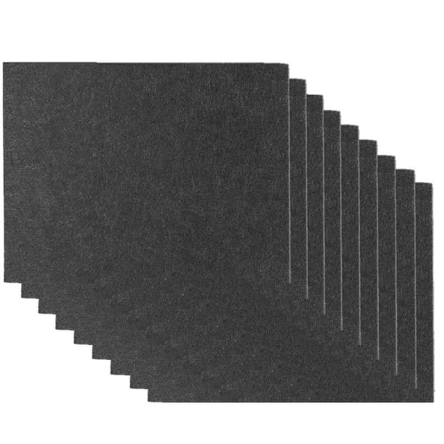 fashionhome 9pcs Table Chair Leg Protection Felt Self-adhesive Felt Foot Pad Cover Shock Absorber Mute Mat