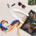 thumbnail image 5 of Canvas Bag Tote Bag Shopping Bag 16×15in Can Be Carried By Hand And Can Be Used For Daily Travel Such As Shopping And Going To Work Celebrating Independence Day (7), 5 of 8