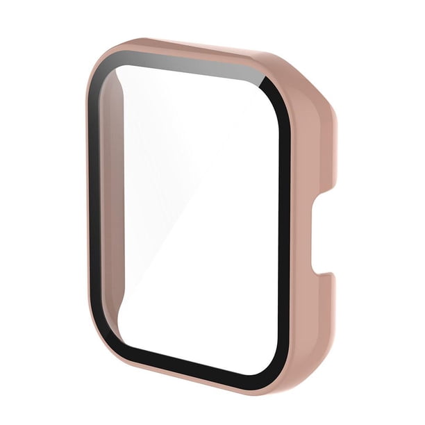 Watch Protect Cover+Screen Film para Realme Watch 2 Pro Case (Cherry Pink)