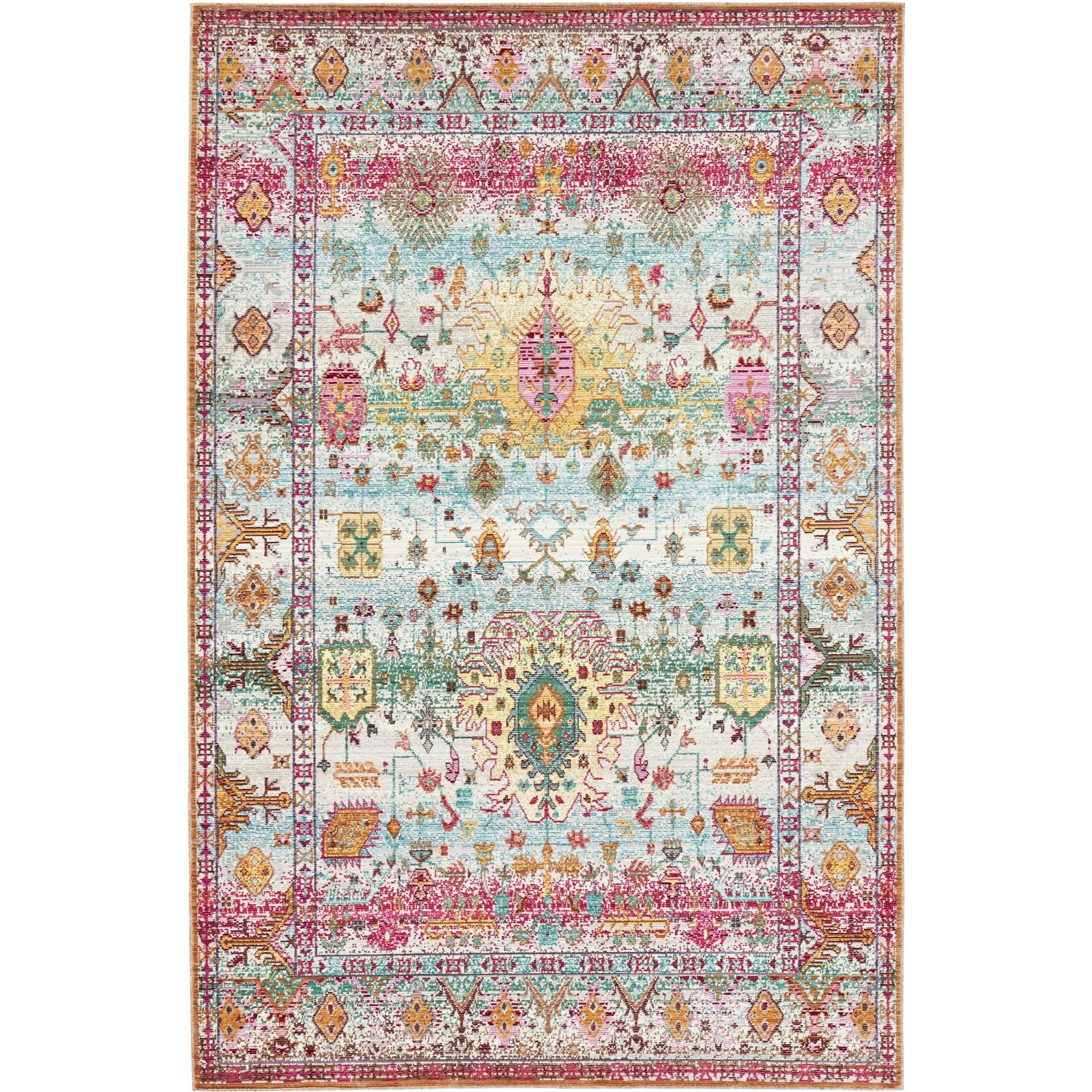 Unique Loom Carmen Austin Contemporary Geometric Area Rug or Runner