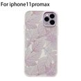 thumbnail image 1 of fastboy Phone Cover TPU Phone Case Shock-proof Leaf Printed Mobile Protector, Large Leaf, Replacement for iPhone 11 Pro Max, 1 of 5