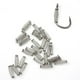 thumbnail image 4 of del gancho de pesca Reemplazo de Weedless de la cerradura del tornillo de del acero inoxidable, 4 of 6