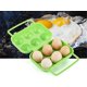 thumbnail image 4 of 1 x huevera de plástico portátil/caja de huevos para acampar y picnics (6 rejillas, color aleatorio) ER, 4 of 5