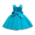 thumbnail image 3 of Toddler Kid Girl Lace Sleeveless Princess Gown Party Tulle Dress Cosplay Clothes Elegant Dress Light Up Dress, 3 of 9