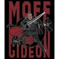 thumbnail image 2 of Junior's Star Wars: The Mandalorian Gideon Retrieve The Asset Graphic Tee Black 2X Large, 2 of 3