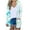 Sky Blue, variant on fartey Bohemian Cardigan Coat for Women Plus Size Floral Print Slim Kimono Shirts Casual Long Sleeve Vacation Cardigan Tshirts, S-5XL