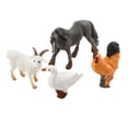 thumbnail image 4 of Lefu 12Pcs Farm Animals Model Mini Farm Poultry Figure Kids Toys Cows Model Playset, 4 of 9
