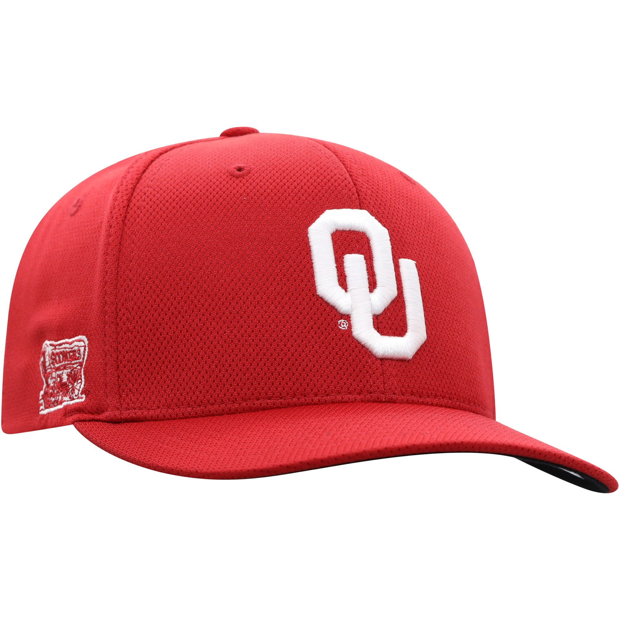 Men's Top of the World Crimson Oklahoma Sooners Reflex Logo Flex Hat
