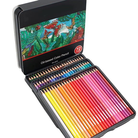 Lynono 72 Color Coloring Pencil Drawing Sketching Pencil Colored Pencil School Supplies
