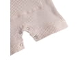 thumbnail image 4 of xiaxaixu Infant's Romper, Newborn's Sleeveless Shoulder Button Ribbed Jumpsuit, 4 of 6