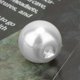 thumbnail image 2 of Artificial Pearl Clothes Collar Button Hand Plastic Decoration DIY Accessory (16mm), 2 of 3