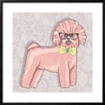 thumbnail image 2 of Hipster Bichon with Glasses and Bowtie Cute Puppy Illustration for Children and Kids Dog Backgrou, Framed Art Print Wall Art by cherry blossom girl Sold by Art.Com, 2 of 5