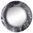 thumbnail image 3 of DESIGN ART Designart 'Marble Waves In Shades Of Grey' Printed Modern Wall Mirror 32in.x32in., 3 of 5