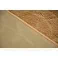 thumbnail image 4 of Machine Washable Custom Size Runner Rug Solid Scroll Floral Beige Color Slip skid Resistant Latex Back Rug Runner Customize Length By Feet and 25.5" Width, 4 of 10