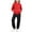 Red, variant on BRGZLK Boys Clothes 2pcs Solid Color Round Collar Long Sleeve Regular Shoulder Hoodie Sweatshirt and Sweatpants Fall Winter Outfits Green 7-8 Years