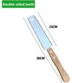 thumbnail image 5 of Japanese Style Miter Saw Handmade Saw Double-sided Fine Tooth Precision Flat Cutting Tool Decoration Woodworking Sharp Knives (Double-sided Teeth), 5 of 6