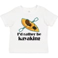 thumbnail image 3 of Inktastic Kayak Id Rather Be Kayaking Boys or Girls Toddler T-Shirt, 3 of 5