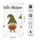 thumbnail image 2 of Fotbe Hello Autumn Toalla Premium con Patrón, Toalla de Microfibra de Secado Rápido, Ligera y Altamente Absorbente (27.5x16in), Ideal para Uso Diario, 2 of 6