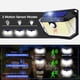 thumbnail image 4 of Paquete de 2 luces solares con sensor de movimiento - 76 COB, luz exterior con sensor de movimiento, impermeable, inalámbrica, de seguridad, luz de pared exterior para jardín, 4 of 5