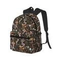 thumbnail image 2 of Lsque Mushroom Garnish Classic Casual Backpack - Large Capacity Water-Resistant Backpack for School, Work, Travel, and Outdoor Activities, 2 of 8