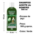 thumbnail image 4 of Shampoo Vivo Natural VIVONATURAL con Aceite de Romero 500 ml, 4 of 5