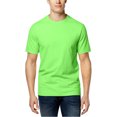 thumbnail image 1 of Camiseta básica de cuello redondo para hombre Club Room, verde, mediano, 1 of 1