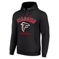 thumbnail image 2 of Unisex Starter Black Atlanta Falcons Logo Pullover Hoodie, 2 of 3
