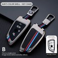 thumbnail image 4 of Car Key Case Cover Key Bag For Bmw G20 F20 G30 X5 X4 X3 X1 G05 X6 Accessories Car-Styling Holder Shell Keychain Protection, 4 of 8