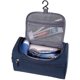 thumbnail image 4 of Men's Toiletry Bag, Waterproof Canvas Toiletry Bag Portable Cosmetic Bag Shaving Set Storage Box with a Hook - Blue 25 * 13 * 14cm, 4 of 5